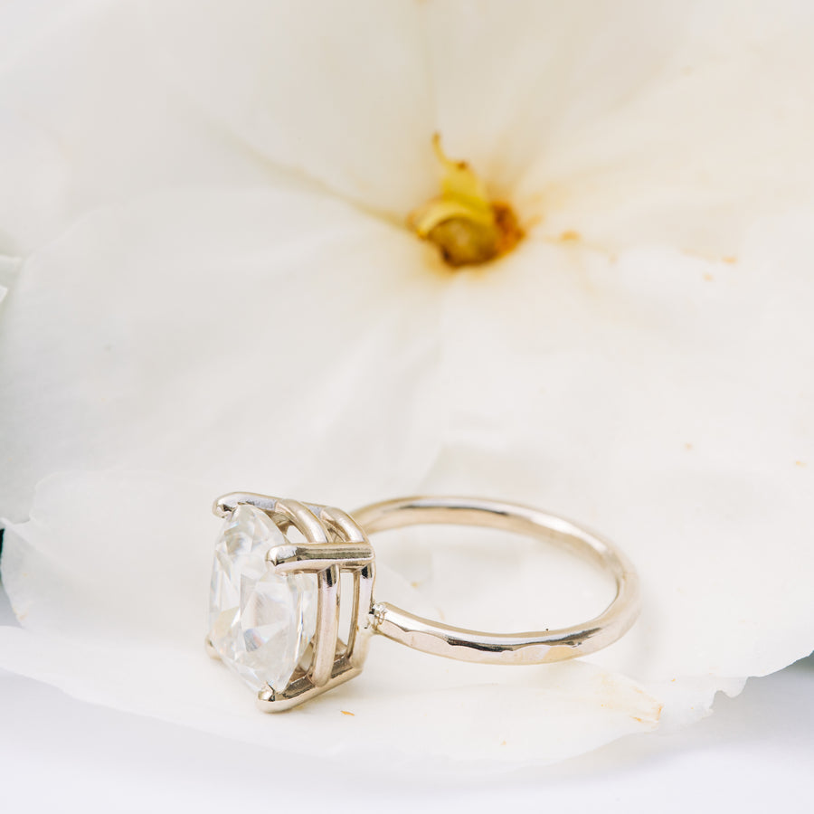 Jana | Elongated Cushion Cut Moissanite Engagement Ring - MTD