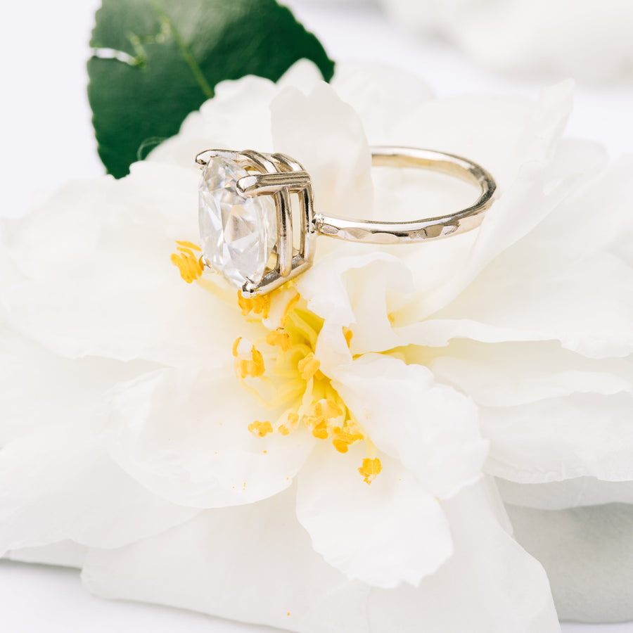 Jana | Elongated Cushion Cut Moissanite Engagement Ring - MTD