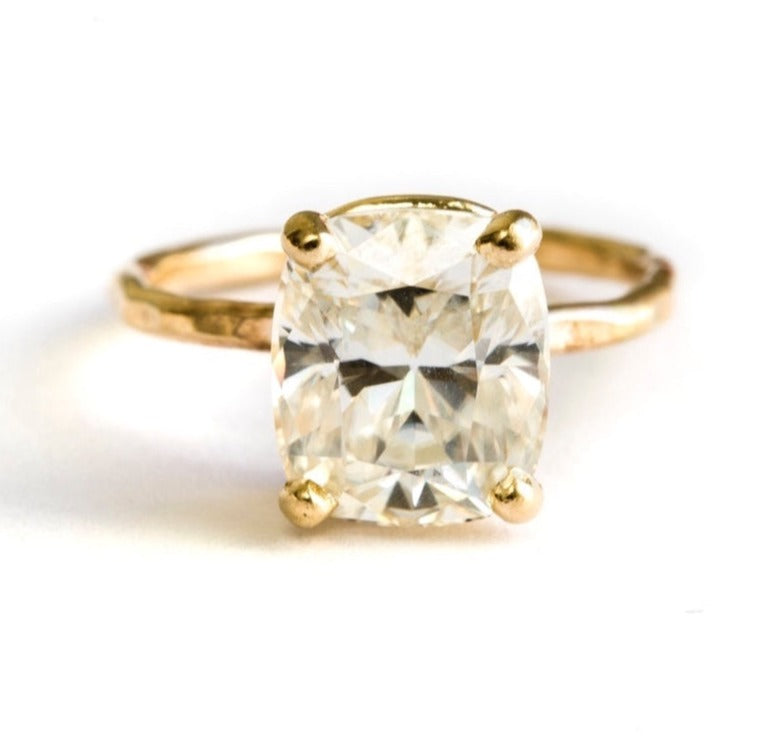 Jana | Elongated Cushion Cut Moissanite Engagement Ring - Melissa Tyson Designs
