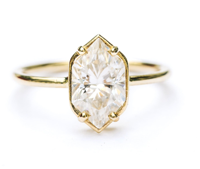 Josephine Elongated Engagement Ring | Engagement Ring | MTD