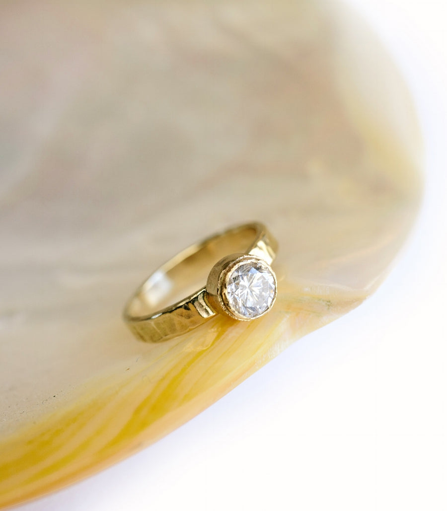 Shooting Star | Diamond Engagement Ring - Melissa Tyson Designs