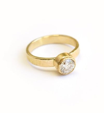 Shooting Star | Diamond Engagement Ring - Melissa Tyson Designs