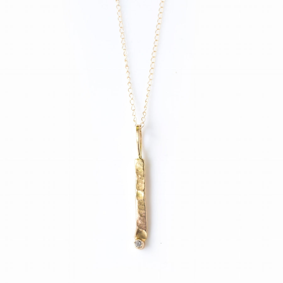 Stick and Stone | Diamond Necklace - Melissa Tyson Designs