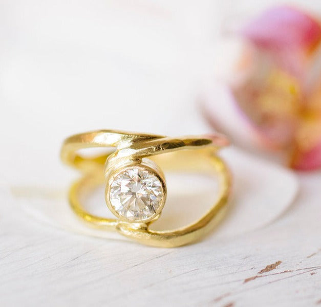 Vyolet | Diamond Engagement Ring - Melissa Tyson Designs