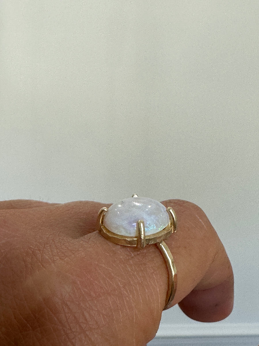 Opal Allure 14k Gold Ring - MTD