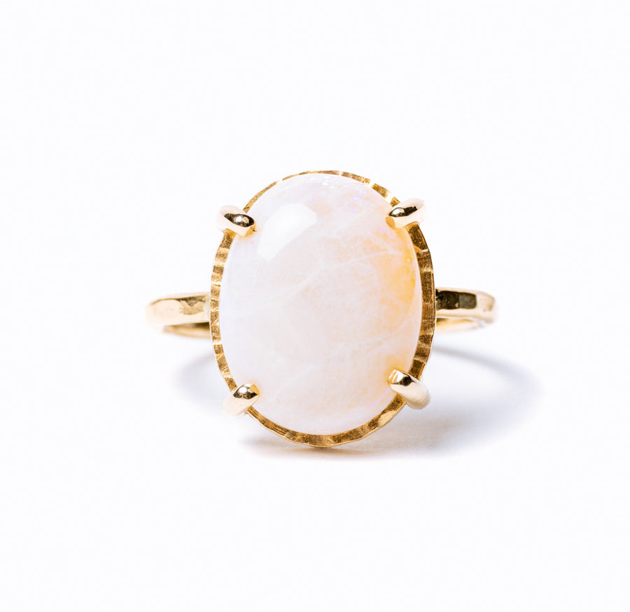 Opal Allure 14k Gold Ring - MTD