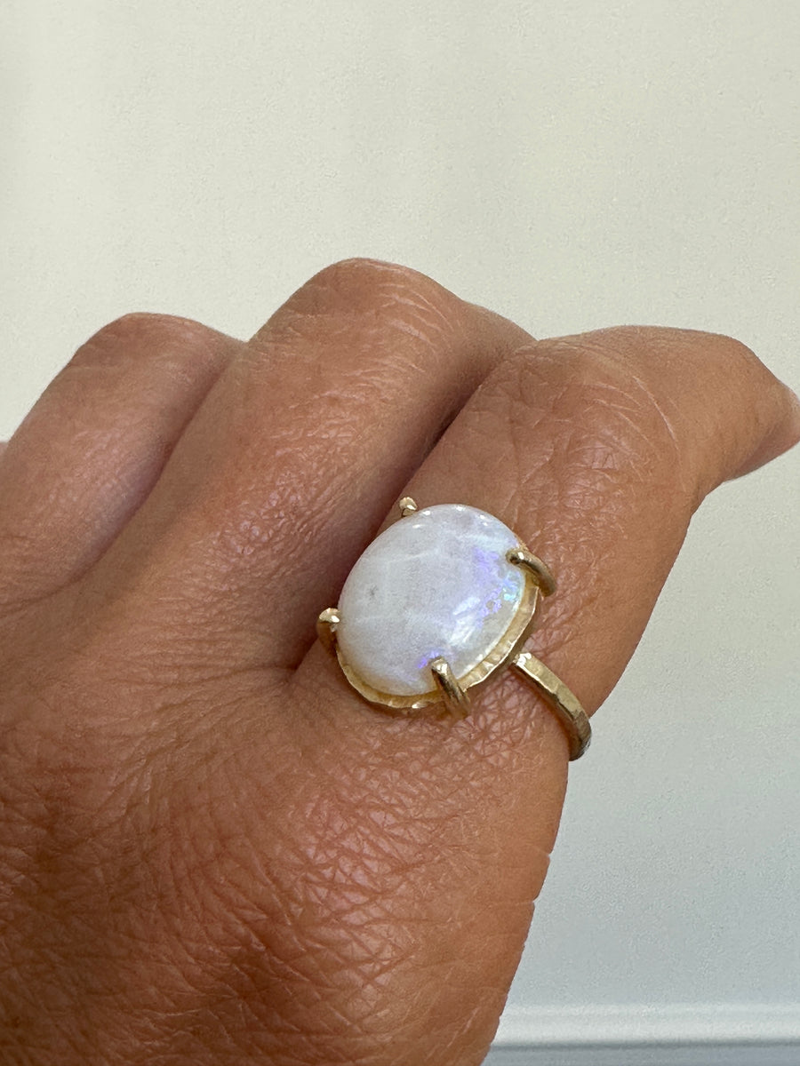 Opal Allure 14k Gold Ring - MTD