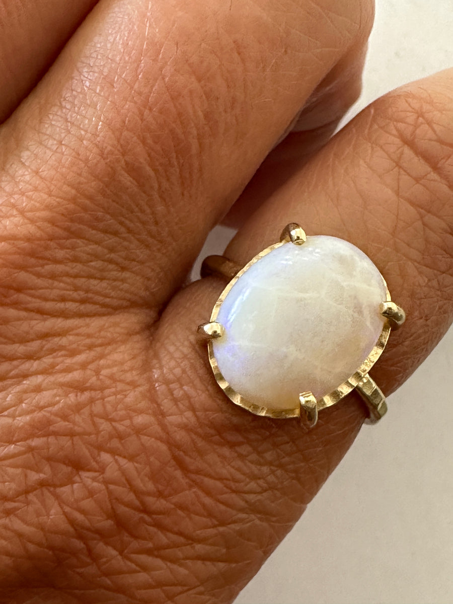 Opal Allure 14k Gold Ring - MTD